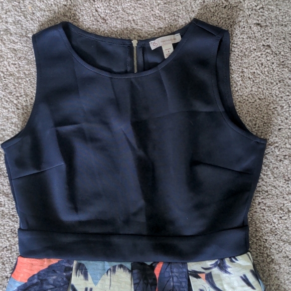 Established 1962 Navy/Floral Dress - Picture 3 of 4